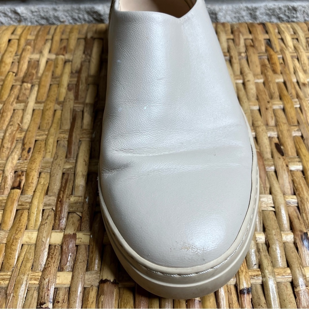 COS Leather Sneakers Slip On Minimalist Lagenlook - Picture 4 of 9